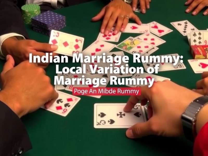 Local Variations of Indian Marriage Rummy